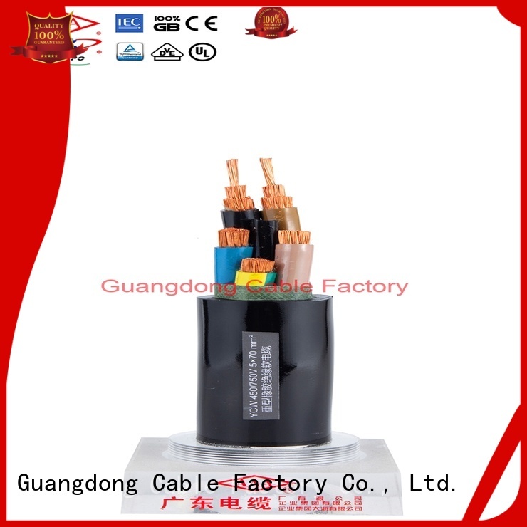 AAA heavy duty flexible cable higher safe reliability aging resistance
