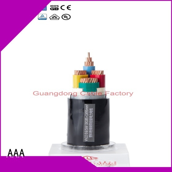 AAA pvc electrical cable outdoor company