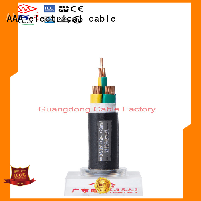 AAA best price pvc cable indoor factory