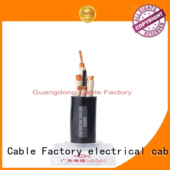 strong mechanical rubber flexible cable rural construction