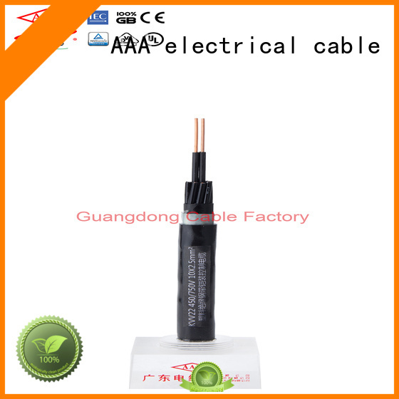 AAA factory supply pvc control cable