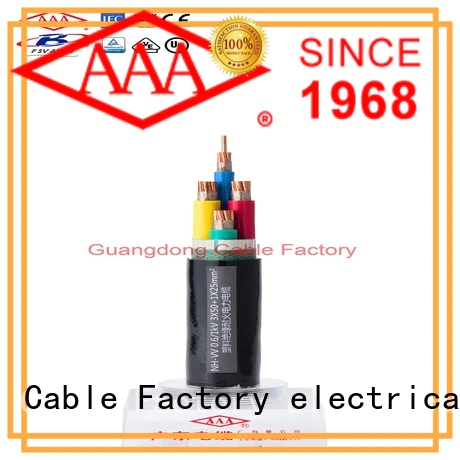 AAA heat resistant power cable factory