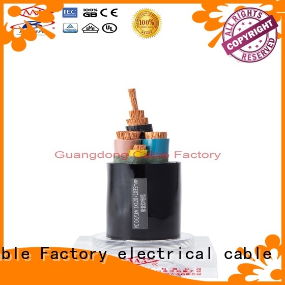small span heavy duty flexible cable higher safe reliability construction