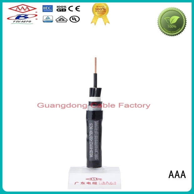 AAA electric instruments low smoke cable for customization