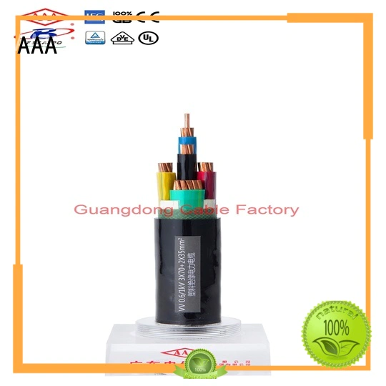 AAA pvc power cable professional manufacturer