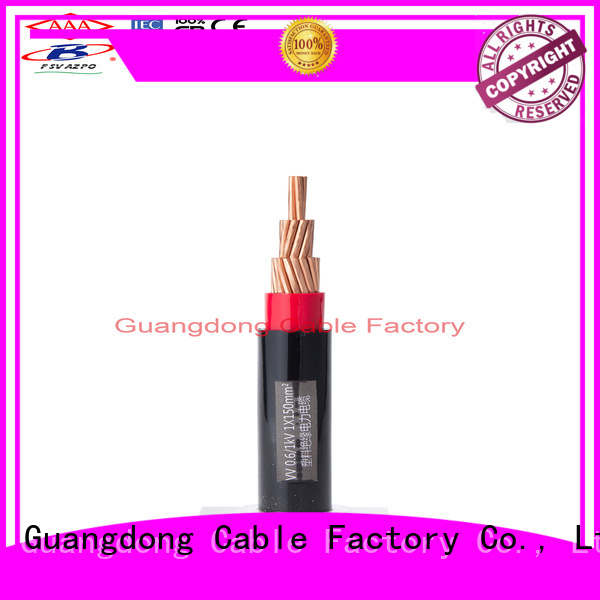 AAA best price pvc flexible cable outdoor factory