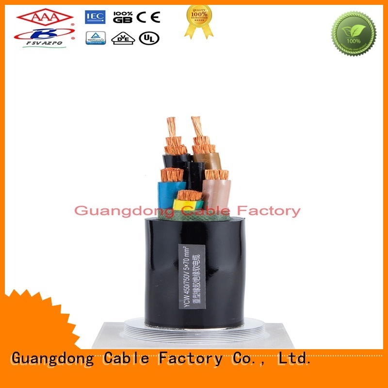 AAA power-transmitting flexible rubber cable higher safe reliability construction