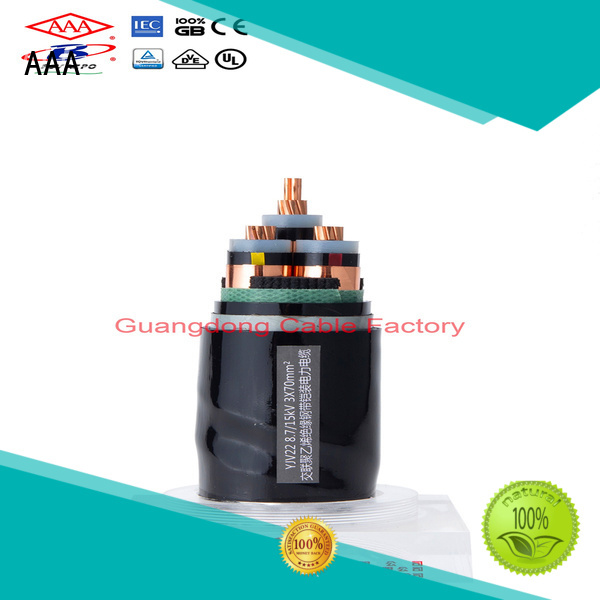 AAA xlpe power cable high-performance easy installation
