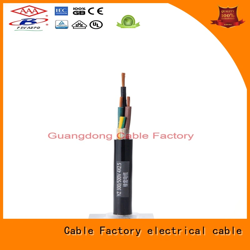 AAA H05RR-F cable heat resistant good flexibility