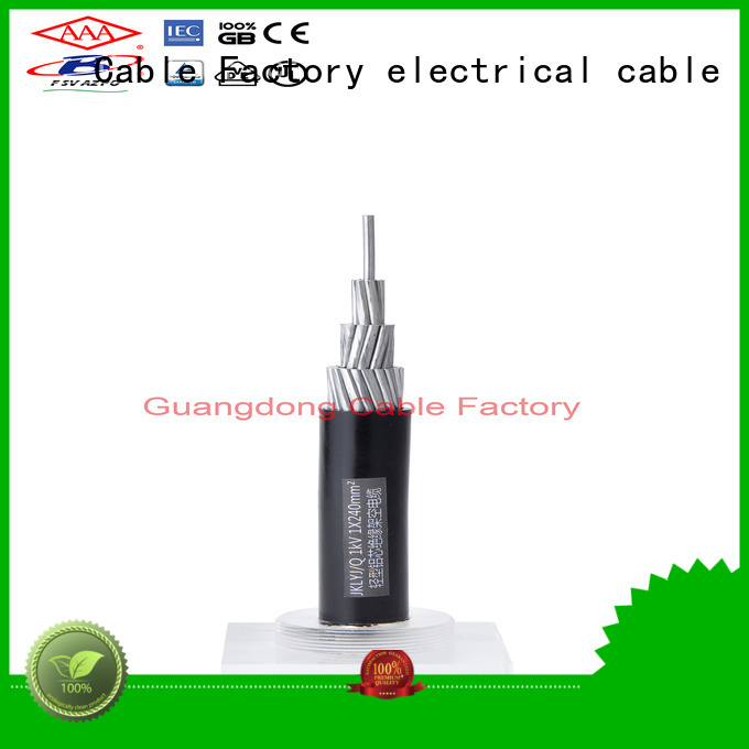 AAA aerial bunched cable tensile strength