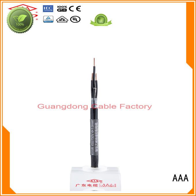 AAA factory supply pvc control cable custom