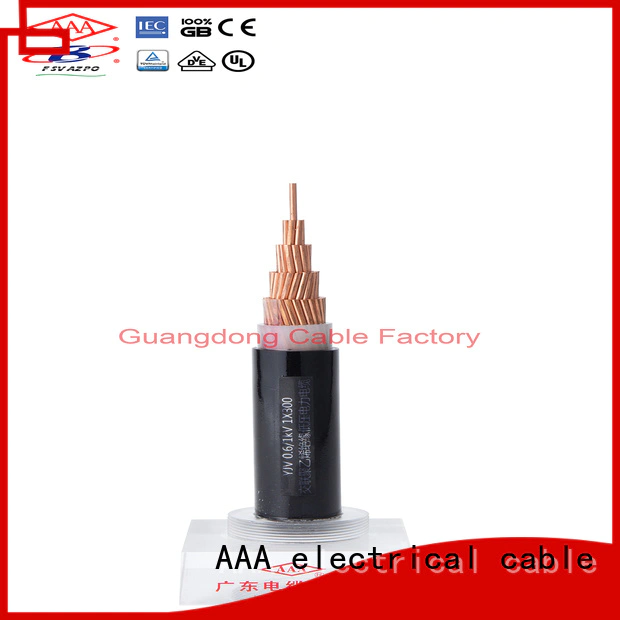 AAA medium voltage power cable high-performance easy installation