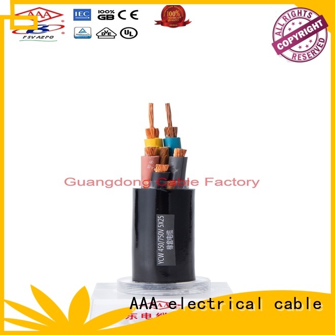 strong mechanical flexible rubber cable higher safe reliability construction